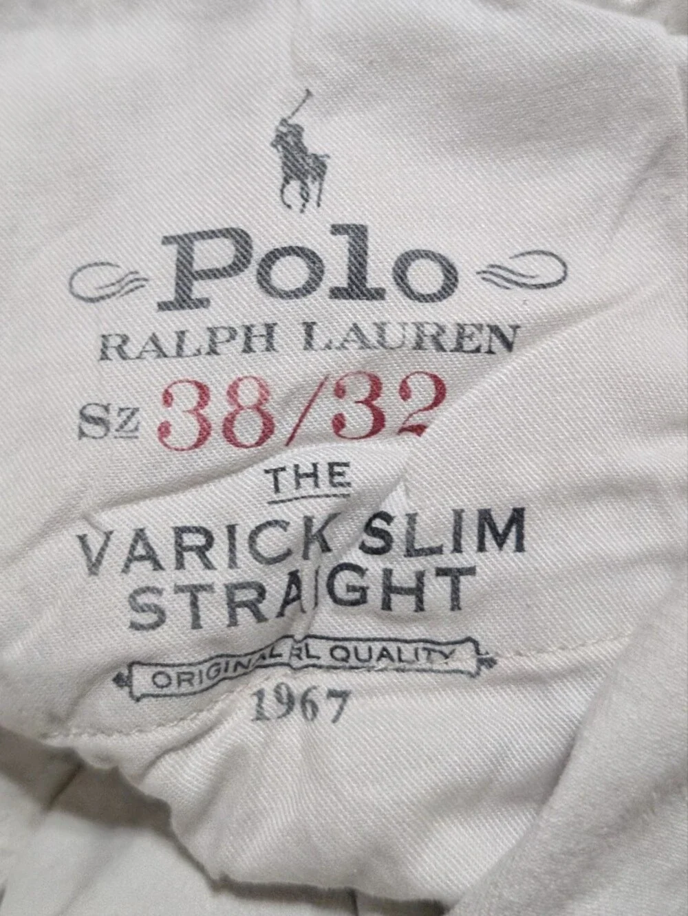 New Polo Ralph Lauren Mens Jeans Varick Slim Straight Stone Gray Denim Sz 38x32